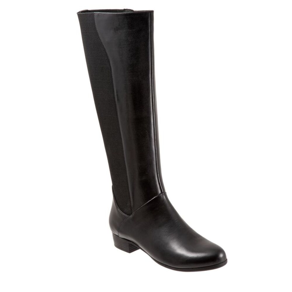 Trotters Womens Misty Black Boots (NWT) - Picture 2 of 7